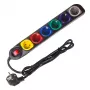 Listwa zasilająca 250VAC/10A 1,5m MCE509 B