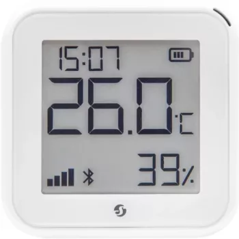Czujnik temperatury i wilgotności Shelly H&T Gen3 Wi‑Fi Biały