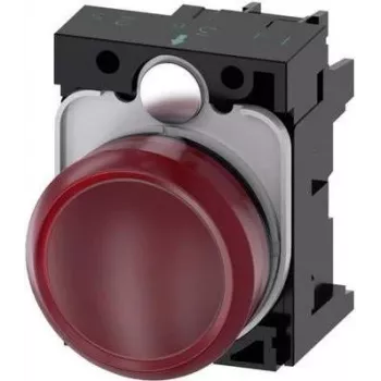 Siemens lampka kontrolna płaska czerwona 24 V/AC, 24 V/DC SIRIUS ACT 3SU1102-6AA20-1AA0 1 szt. (3SU1102-6AA20-1AA0)