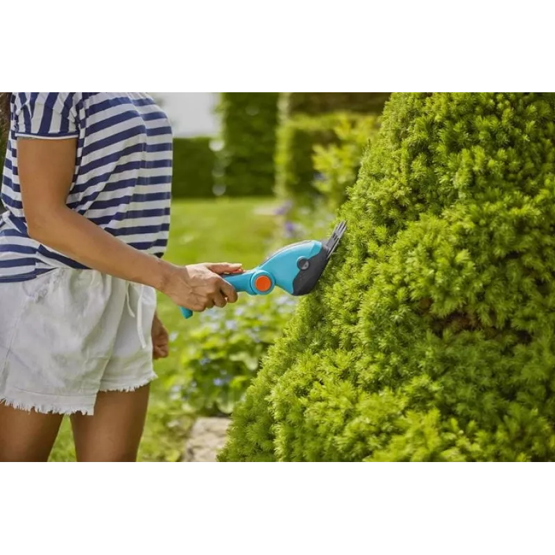 Bezprzewodowe nożyce do trawy Gardena 9888-20 8 cm 3,6 V litowo-jonowe turkusowe