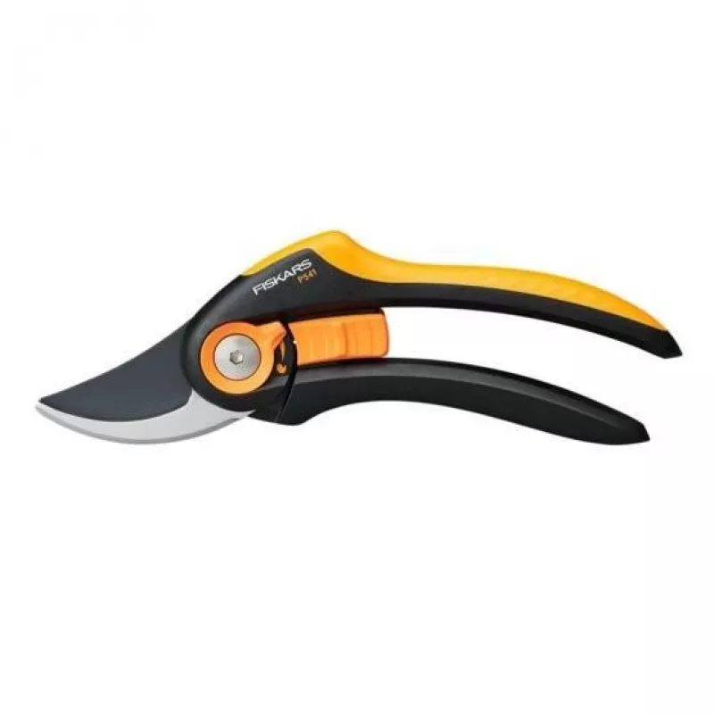 Fiskars Plus SmartFit P541 Nożyce ogrodowe obejściowe czarne, pomarańczowe