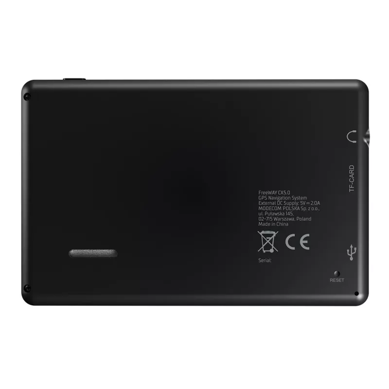 Nawigacja samochodowa Modecom FreeWAY CX 5.0 z iGO/MiGO Navigation Truck Europe, aktualizacja na 1 rok