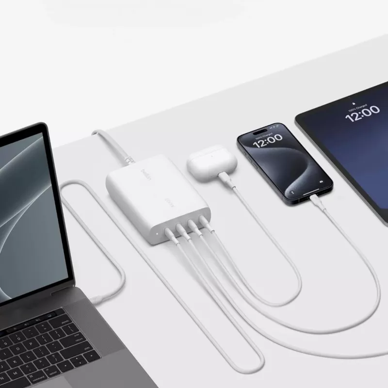 Ładowarka Belkin WCH010VFWH do urządzeń mobilnych Biała Wewnętrzna