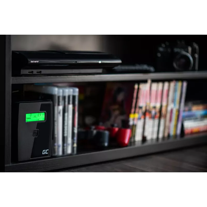 Green Cell UPS04 zasilacz awaryjny (UPS) Line-Interactive 1.999 kVA 900 W 5 gniazd AC