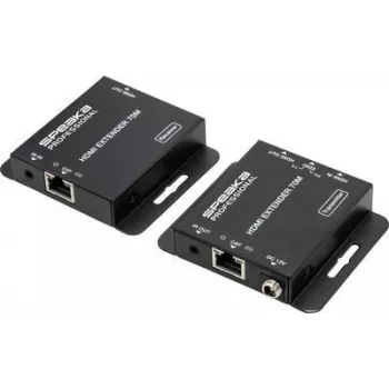 SpeaKa Professional SP-HDE-200 HDMI® Przedłużacz HDMI przez kabel sieciowy RJ45 70 m (SP-9424396)