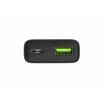 Zasilacz sieciowy NATEC Ribera NUC-2377 — 1×USB-A, 1×USB-C, 3 A