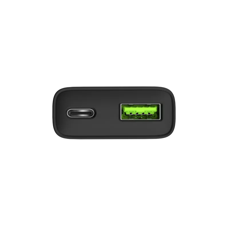 Zasilacz sieciowy NATEC Ribera NUC-2377 — 1×USB-A, 1×USB-C, 3 A