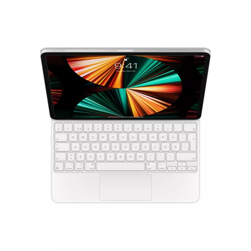 Klawiatura do urządzeń mobilnych Apple MJQL3S/A QWERTY szwedzka biała