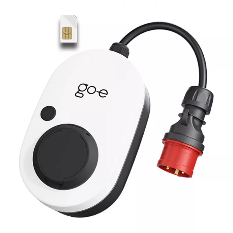 go-e Gemini flex 2.0 Czarny biały Wall Charger 11000W Type 2