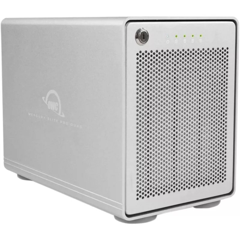 Mercury Elite Pro Quad, obudowa na dyski srebrna, USB 3.2 Gen 2, RAID Ready