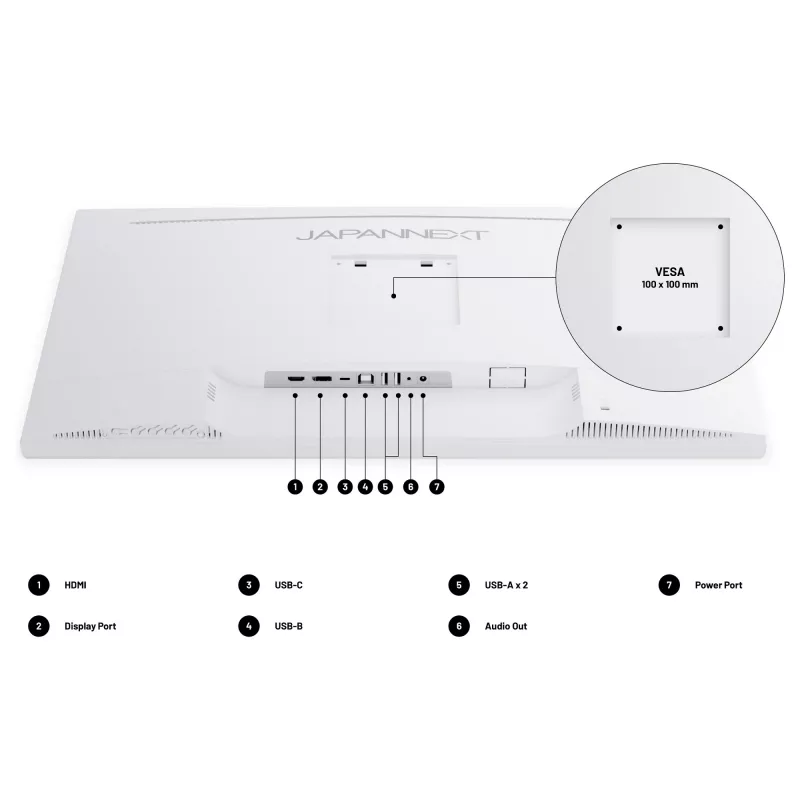 Monitor JapanNext 4K UHD 68,6 cm (27)