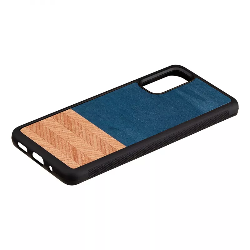 Etui na telefon man and wood Galaxy S20 denim czarny