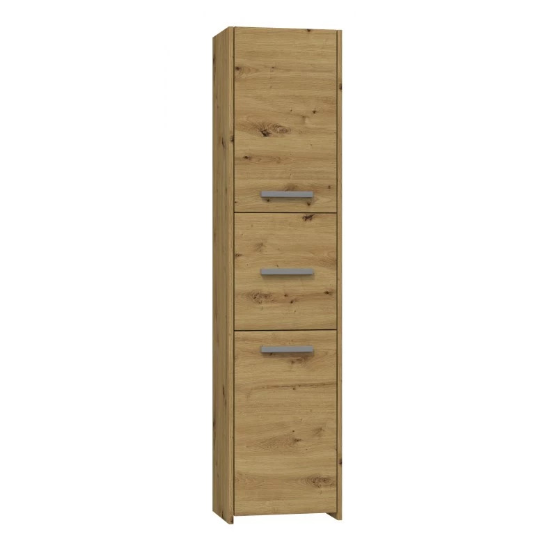 Topeshop S43 ARTISAN szafka łazienkowa Dąb