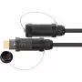 AOC Hybrid High-Speed HDMI 2.0b, stahlarmiert, 4K @60Hz, 18 GBit/s, schwarz, 20m, PYTHON Series (AOC-HP2020)