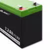 Qoltec 53062 Bateria AGM | 12V | 7,2 Ah | max 108A