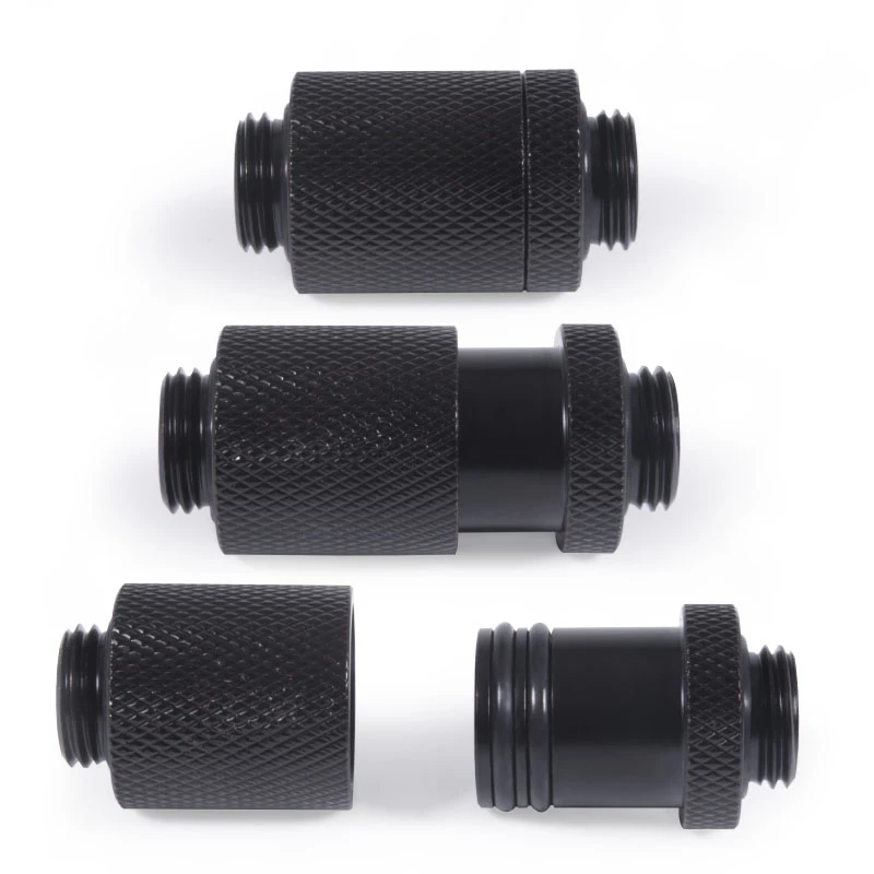 Alphacool ES D-Plug 25,5 mm G1/4 AG na G1/4 AG - Ciemna czerń (17580)