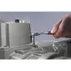 Wiha Reversible Ratchet 3/8 Push Button and Ball Lock czarny/czerwony (45625)