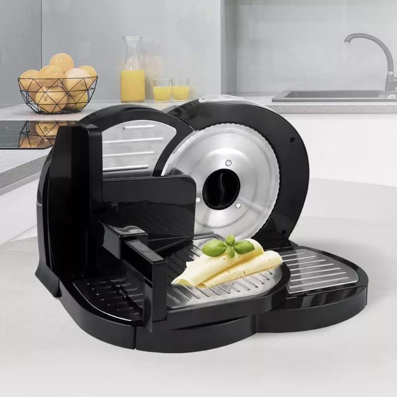 Krajalnica do żywności Maestro MR-591 — elektryczna krajalnica kuchenna, model MR-591, czarna