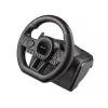Manual gearbox shifter TRACER TRAJOY47345 — przewodowy kontroler simracingowy 6-w-1, kabel 1,8 m, czarny, ergonomiczny antypoślizgowy uchwyt, obrót 270°