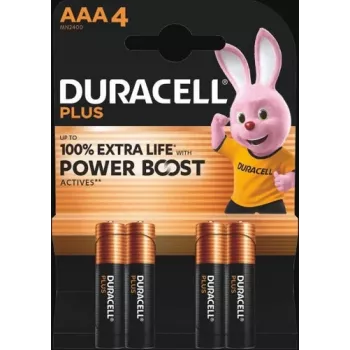 Duracell Plus Bateria jednorazowa AAA Alkaliczna