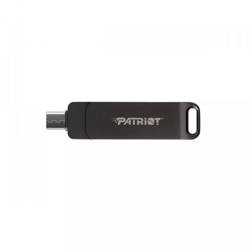 Pendrive PATRIOT Rage R550 1TB 100 MB/S USB A+C Swivel Design (PE1TR550DSAD) Czarny