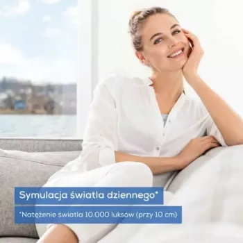 Lampa do terapii światłem Beurer TL100 — natężenie 10 000 luksów, energooszczędna konstrukcja