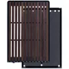 Obudowa PC Mini-ITX/mATX Lian Li A3-mATX Wood Edition — panel przedni z orzecha, czarna obudowa