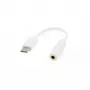 Sbox 3.5mm żeński -> USB-C męski AD.TYPEC-3.5mm