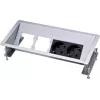 Outlet Box Type F Kindermann 5301170000 Czarny Srebrny