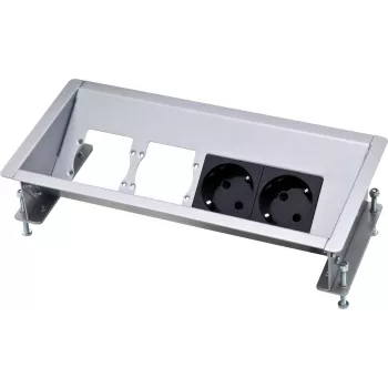 Outlet Box Type F Kindermann 5301170000 Czarny Srebrny