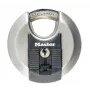 Kłódka Discus MASTER LOCK 70 mm Excell stal nierdzewna, osłonięta pałąk, zamykana na różne klucze