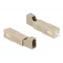 DeLOCK Optical Fiber Hybrid Coupler SC Simplex męski na LC Simplex żeński beżowy