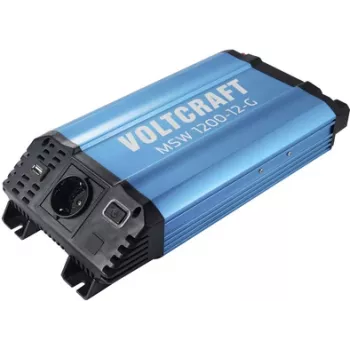 VOLTCRAFT Przetwornica napięcia MSW 1200-12-G 1200 W 12 V/DC - 230 V/AC (VC-13984555)