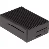 Obudowa aluminiowa do Raspberry Pi 4 B (czarna (matowa))