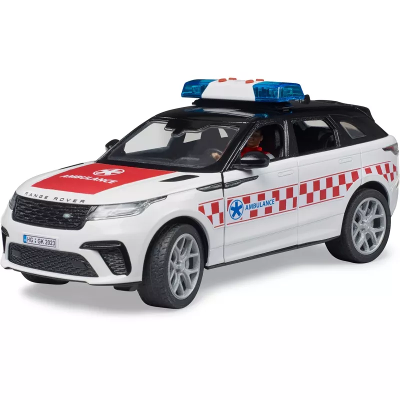 Pojazd Range Rover Velar Fire Engine z figurką