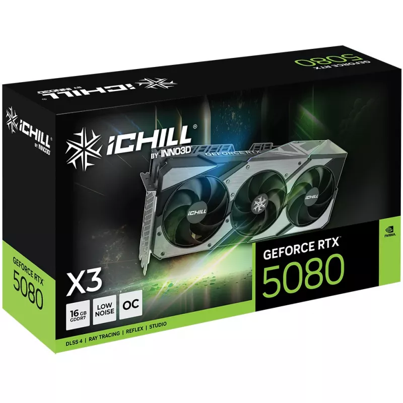 Karta graficzna INNO3D iChill GeForce RTX 5080 X3 V2 16GB GDDR7