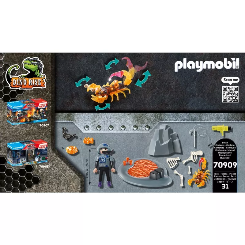 Playset Playmobil Dinos 70909 Zestaw przygodowy z dinozaurami