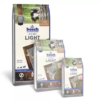 Sucha karma dla psa Bosch LIGHT 12,5 kg — dorosły, kurczak, 20% białka, 6% tłuszczu, wsparcie stawów, dieta weterynaryjna