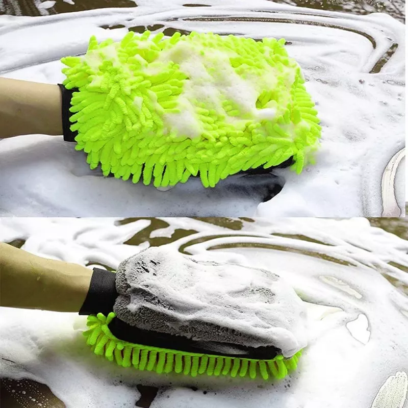 Rękawica do mycia i polerowania samochodu ColorWay CW-2417 dwustronna z mikrofibry