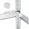 Regał magazynowy GreenBlue GB378 metal ocynkowany 5 półek, stal cynkowana, 900×400 mm, maks. 75 kg na półkę