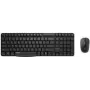 Zestaw klawiatura mysz Rapoo X1800S Office RF Wireless QWERTZ niemiecki czarny