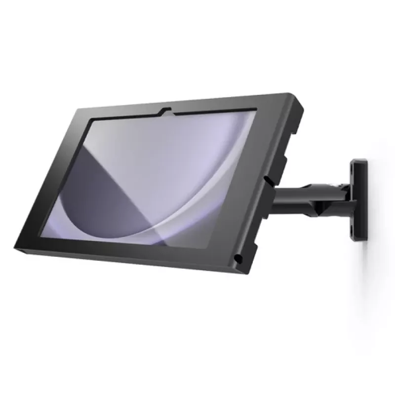 Compulocks Galaxy Tab A9+ Apex Enclosure Swing Wall Mount - Befestigungskit (Gehäuse, Gelenkarm) - Schwenkarm - für Tablett - verriegelbar - Metallrah