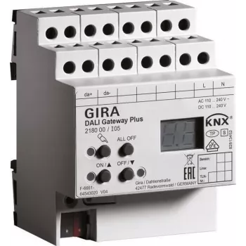 GIRA 218000 DALI Gateway Plus KNX EIB REG