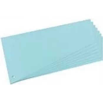 Przekładka tekturowa Herlitz 10836526 niebieska 100 szt. 190 g/m²