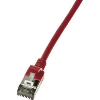 Kabel sieciowy LogiLink cienki U/FTP CQ9024S RJ-45 Cat6a 0.5 m czerwony