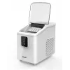 Przenośna kostkarka do lodu PRIME3 SIM31 — zbiornik 1,7 l, 12 kg/24h, 120 W, R600A, srebrna