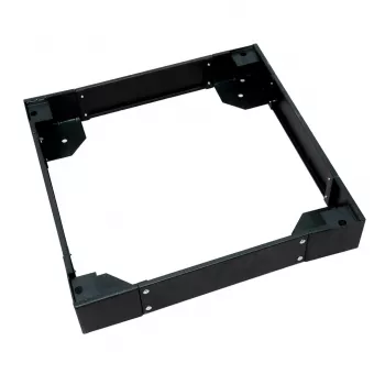 Podstawa rack Extralink Plinth 800x800 czarny metal 800mm szerokość 800mm głębokość 100mm wysokość