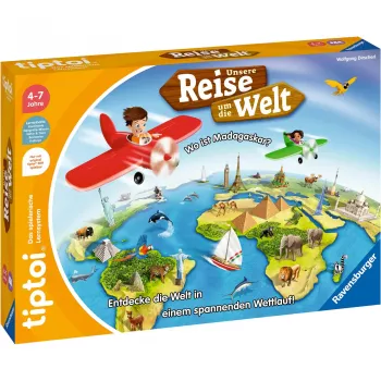 tiptoi Unsere Reise um die Welt, Gra planszowa