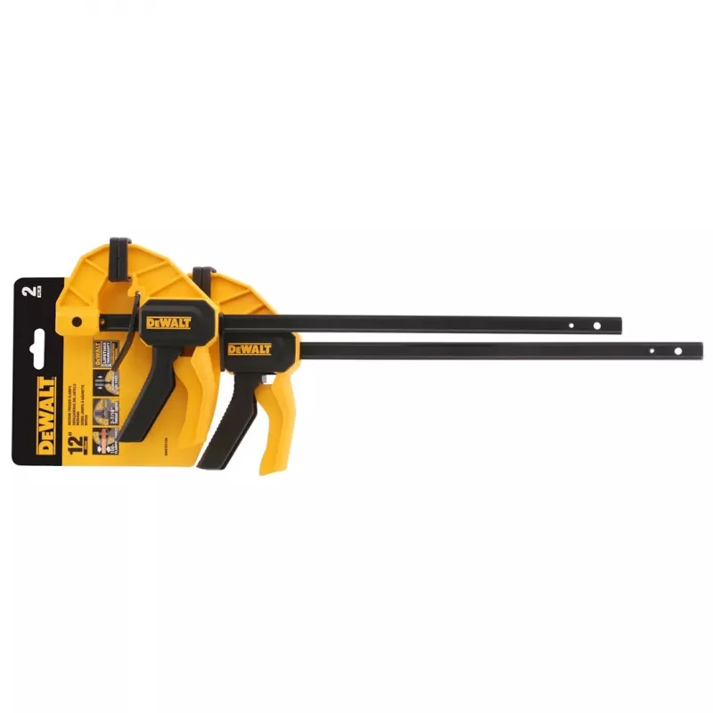 Zacisk DeWalt DWHT0-83158, zestaw 2 sztuk, metalowy zacisk warsztatowy