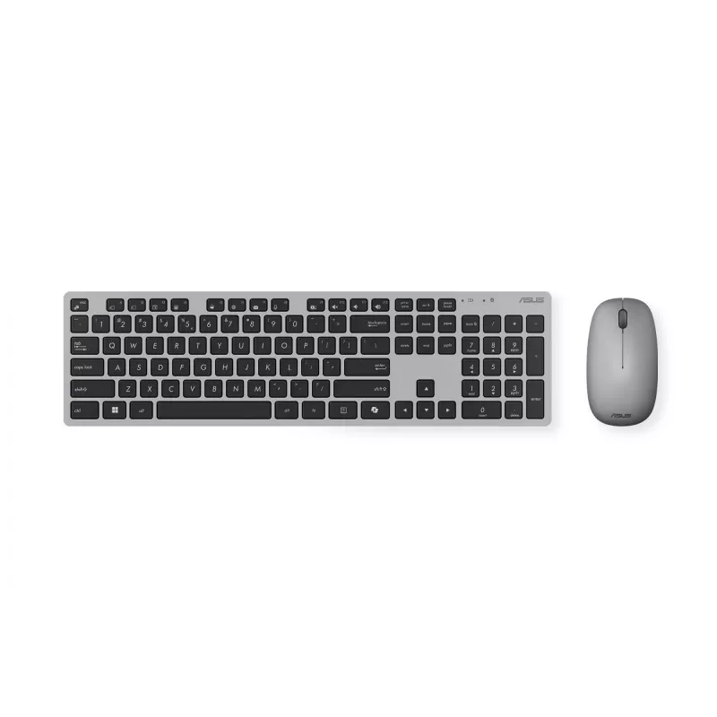 Zestaw klawiatury i myszy ASUS W5000 Bezprzewodowy 2.4 GHz Układ rosyjski
